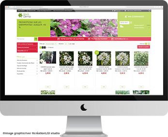 Horti Shop Vente par internet en B to B